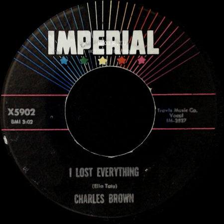 Charles Brown - Merry Christmas, Baby / I Lost Everything side B