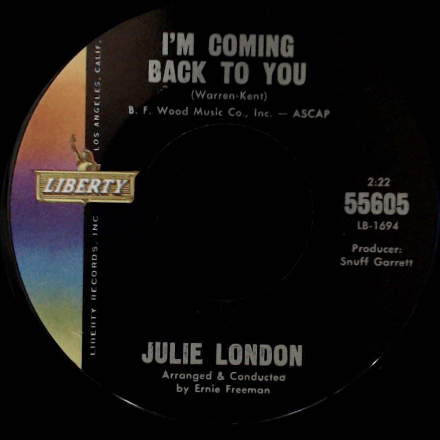 Julie London - I'm Coming Back To You / When Snow Flakes Fall In The Summer side A