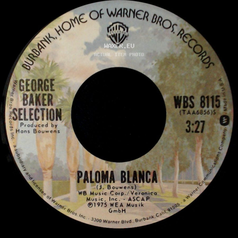 George Baker Selection - Paloma Blanca / Dreamboat side A