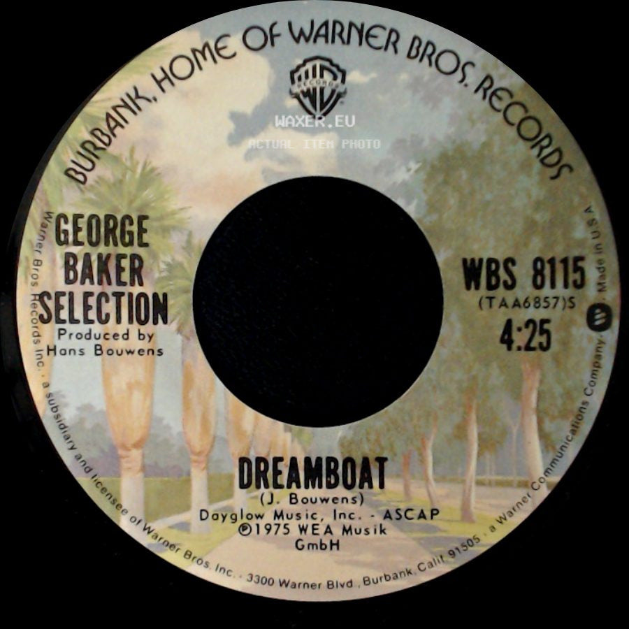 George Baker Selection - Paloma Blanca / Dreamboat side B