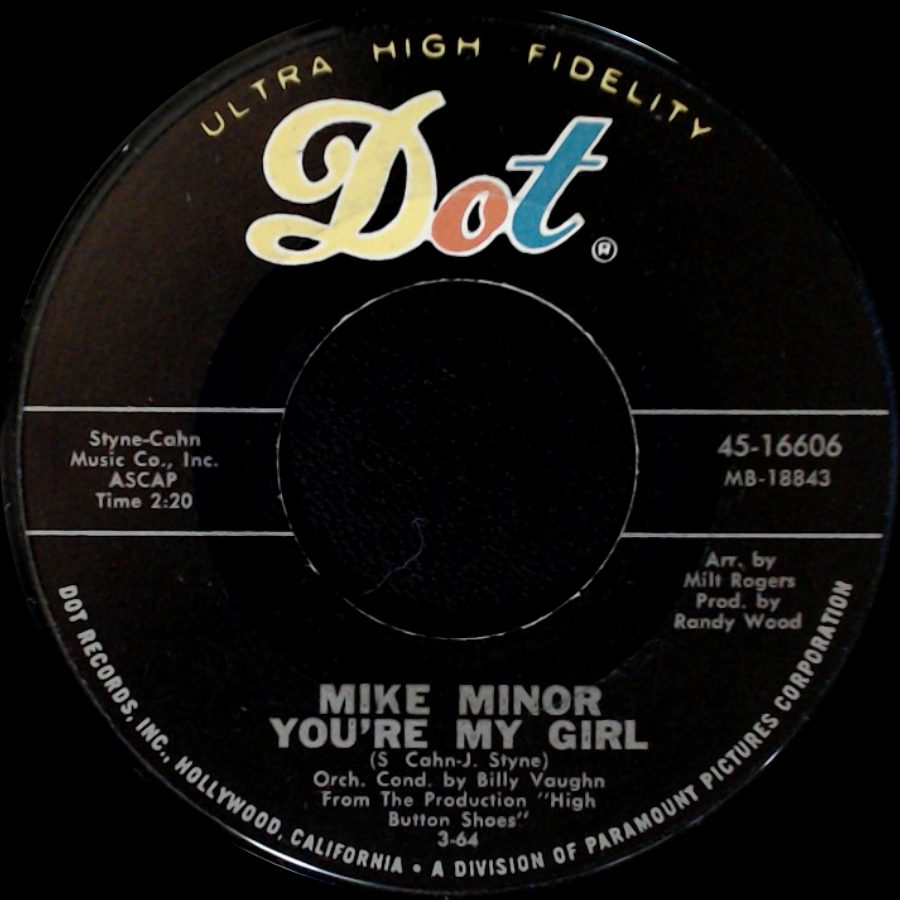 Mike Minor - You're My Girl / Silver Dollar side A