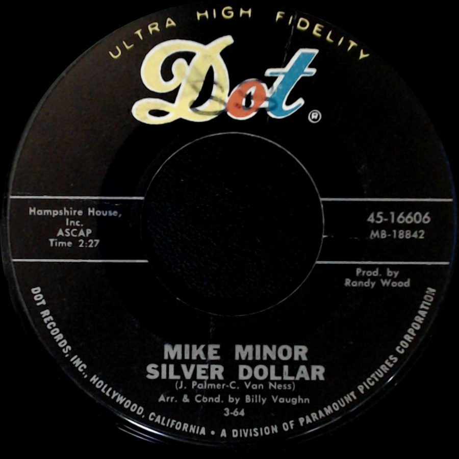 Mike Minor - You're My Girl / Silver Dollar side B