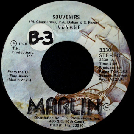 Souvenirs / Voyage - Voyage / Souvenirs side B