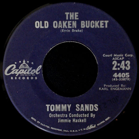 Tommy Sands - The Old Oaken Bucket / These Are The Things You Are side A