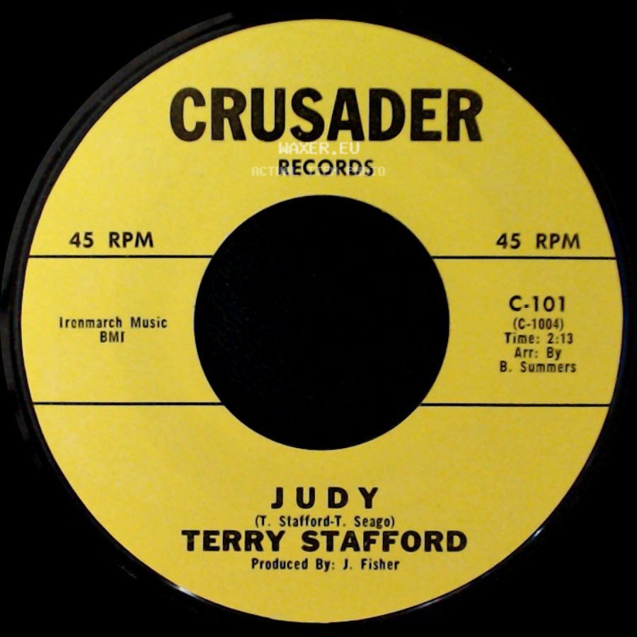 Terry Stafford - Suspicion / Judy side B