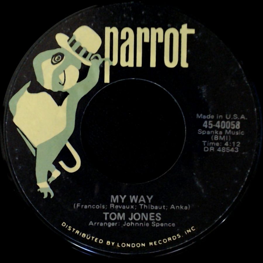 Tom Jones - My Way / She's A Lady side A