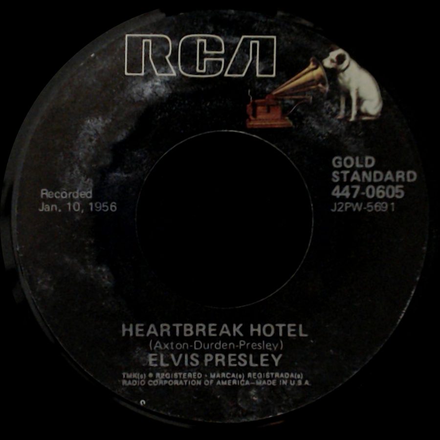 Elvis Presley - Heartbreak Hotel / I Was The One side A