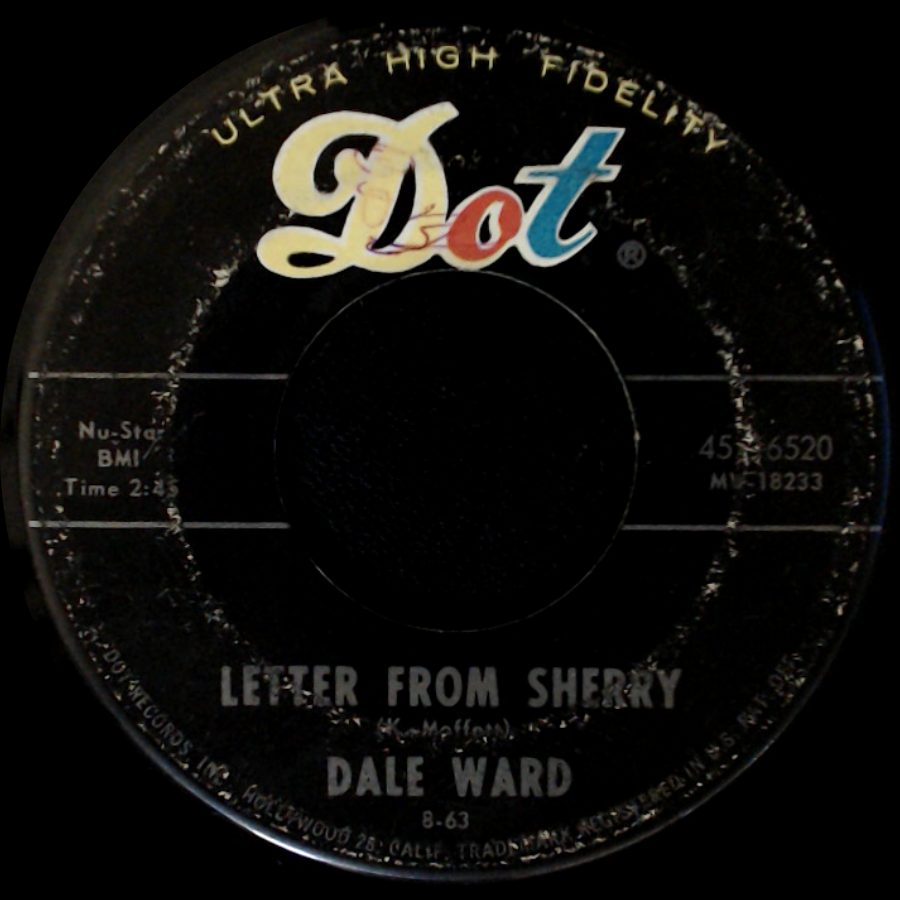 Dale Ward - Oh Julie / Letter From Sherry side B