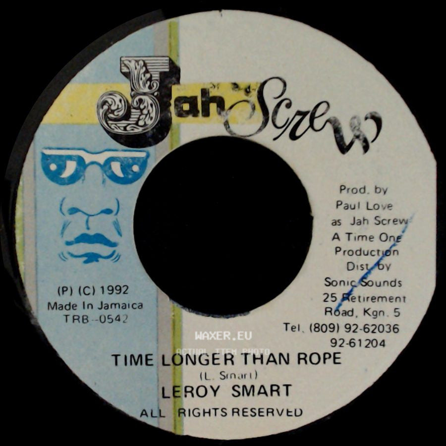 Leroy Smart - Time Longer Than Rope / Unknown Title B side A