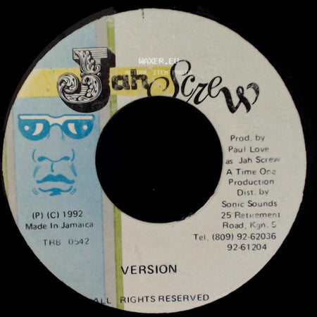 Leroy Smart - Time Longer Than Rope / Unknown Title B side B