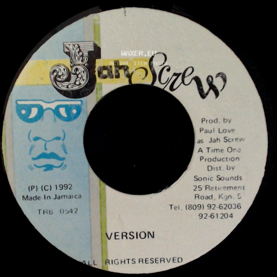 Leroy Smart - Time Longer Than Rope / Unknown Title B side B