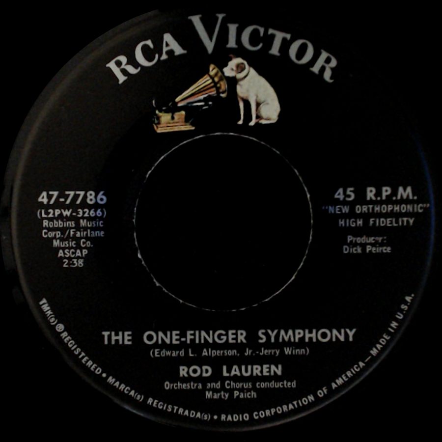 Rod Lauren - A Wild Imagination / The One-Finger Symphony side B