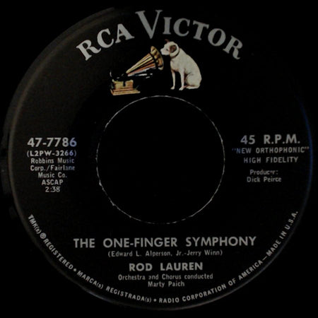 Rod Lauren - A Wild Imagination / The One-Finger Symphony side B
