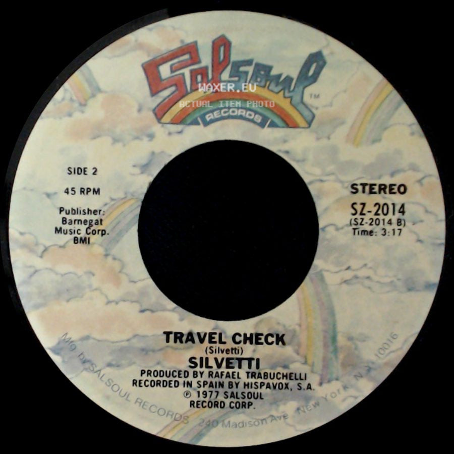 Silvetti - Spring Rain / Travel Check side B