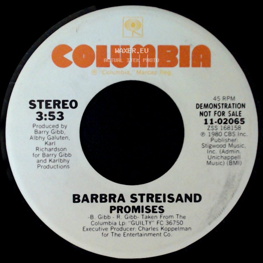 Barbra Streisand - Promises / Promises side B
