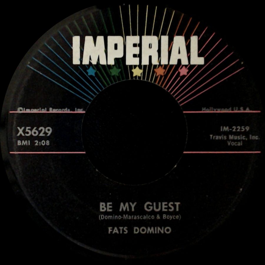 Fats Domino - Be My Guest / I've Been Around side A