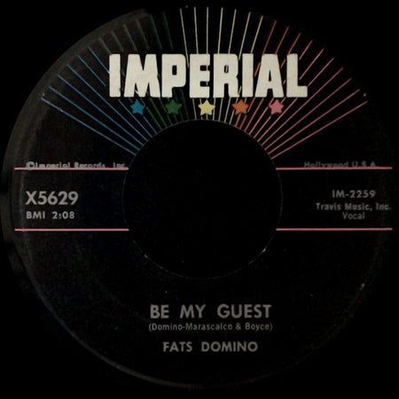 Fats Domino - Be My Guest / I've Been Around side A