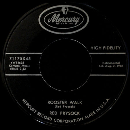 Red Prysock - Rooster Walk / 2 Point 8 side A