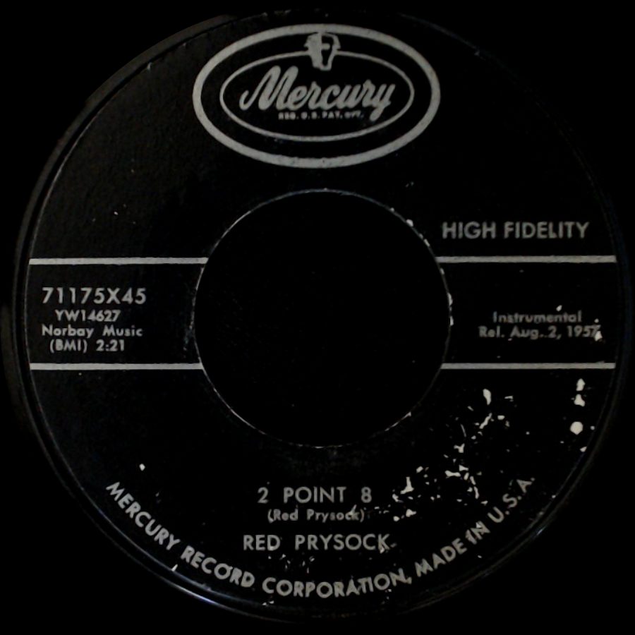 Red Prysock - Rooster Walk / 2 Point 8 side B