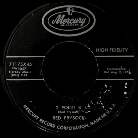 Red Prysock - Rooster Walk / 2 Point 8 side B