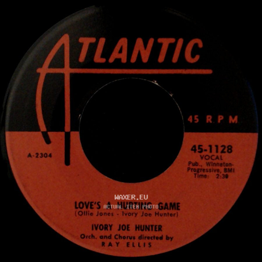 Ivory Joe Hunter - Empty Arms / Love's A Hurting Game side B