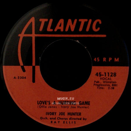 Ivory Joe Hunter - Empty Arms / Love's A Hurting Game side B