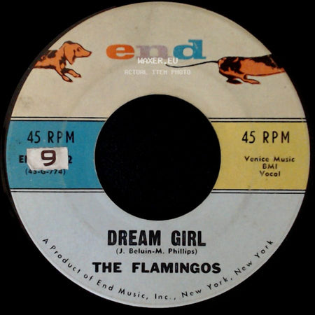 The Flamingos - Dream Girl / Time Was side A