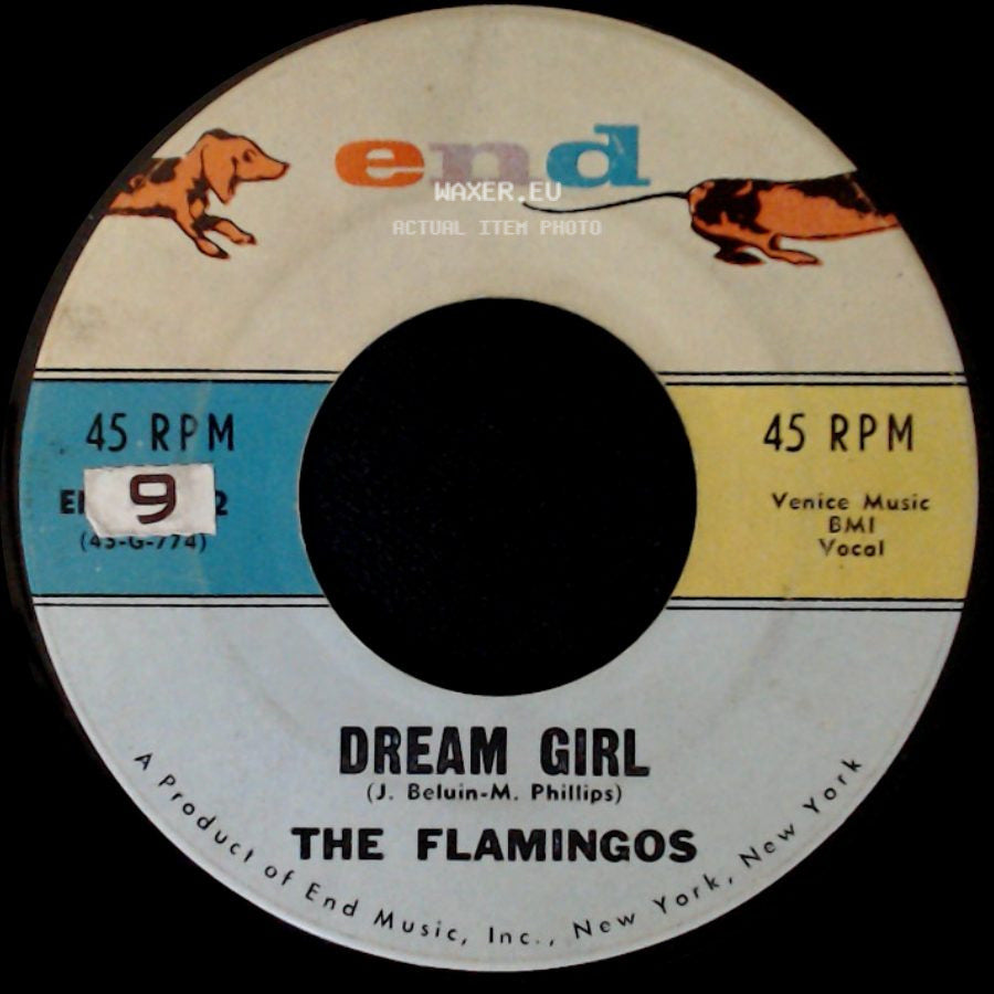 The Flamingos - Dream Girl / Time Was side A