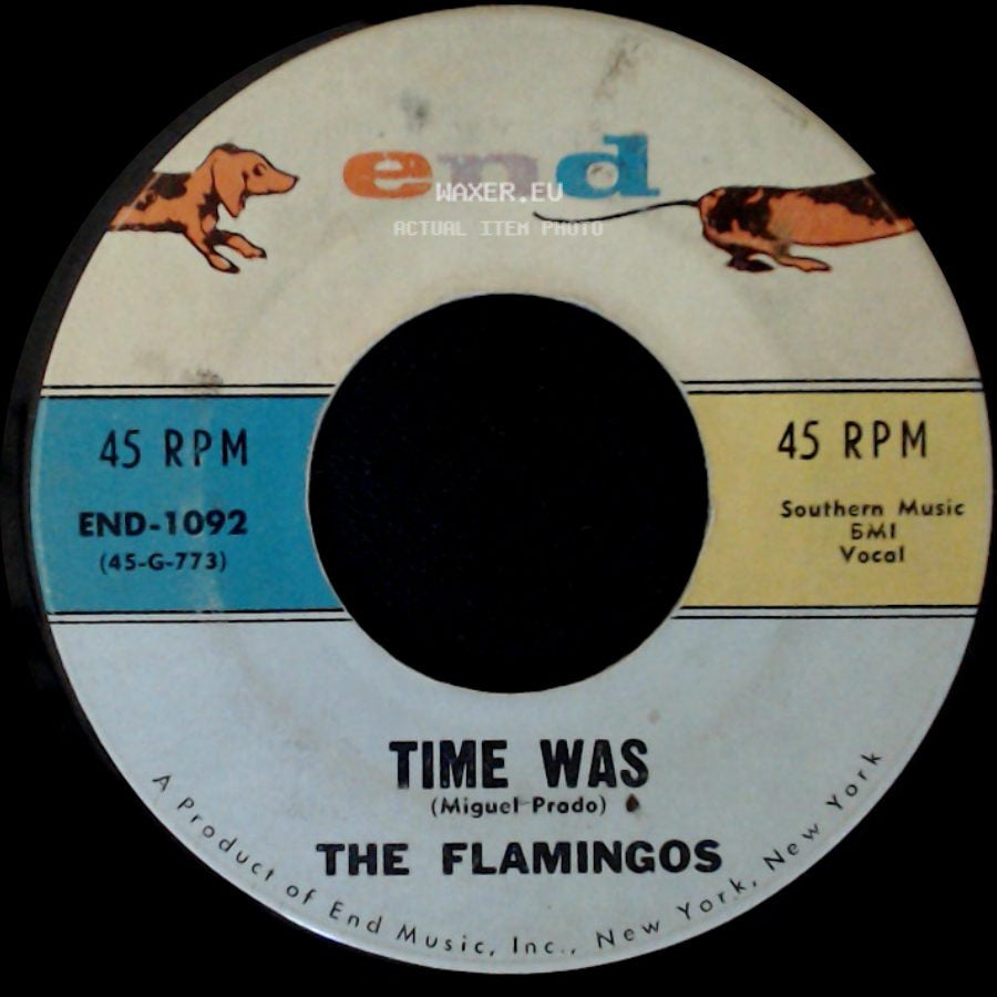 The Flamingos - Dream Girl / Time Was side B
