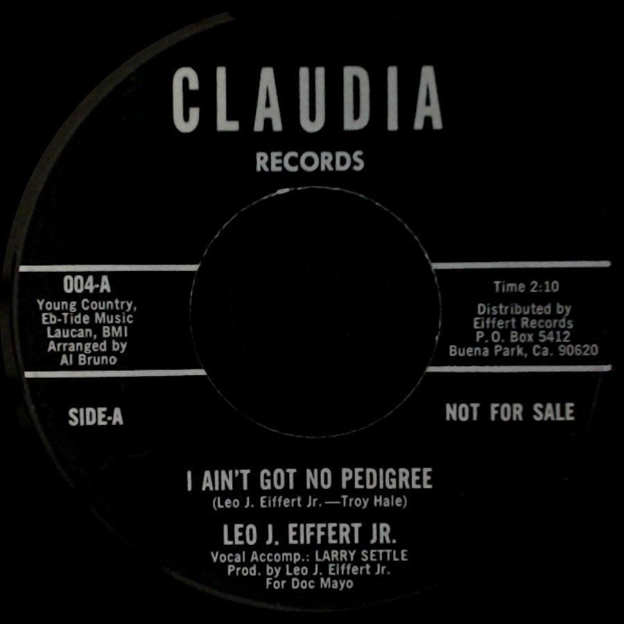 Leo J. Eiffert Jr. - I Ain't Got No Pedigree / Noble Napoleon Polynesian Waltz side A