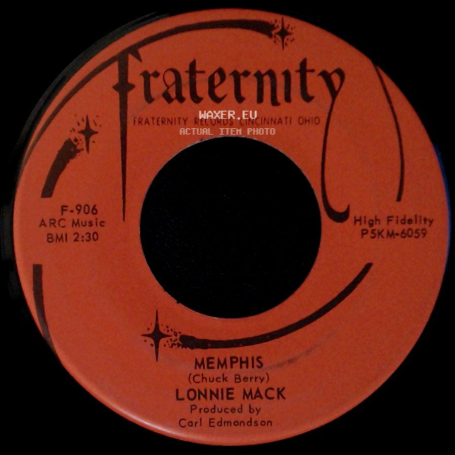 Lonnie Mack - Memphis / Down In The Dumps side A