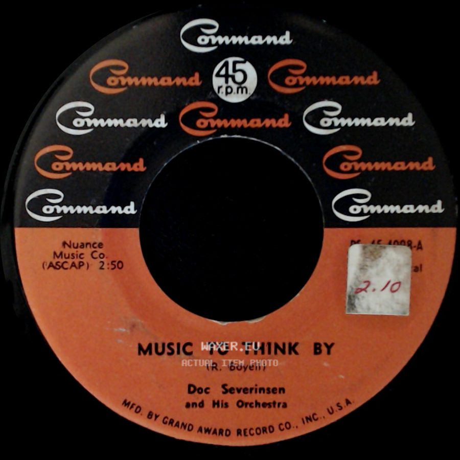 Doc Severinsen And His Orchestra - Music To Think By / Monday, Monday side A