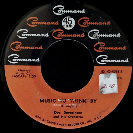 Doc Severinsen And His Orchestra - Music To Think By / Monday, Monday side A