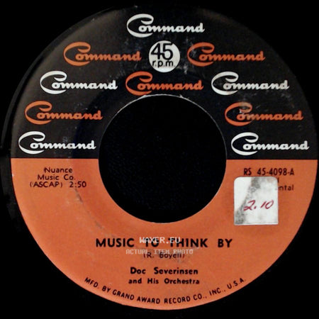 Doc Severinsen And His Orchestra - Music To Think By / Monday, Monday side A