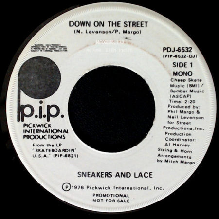 Sneakers And Lace - Down On The Street / Down On The Street side B