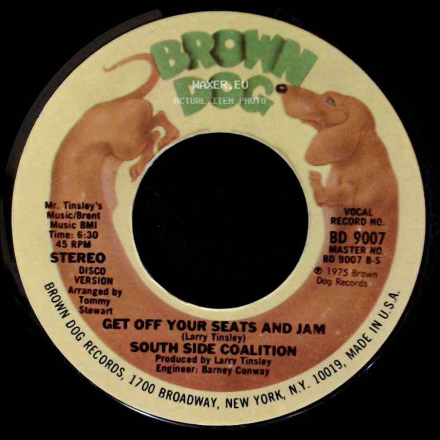 South Side Coalition - Get Off Your Seats And Jam / Get Off Your Seats And Jam side A