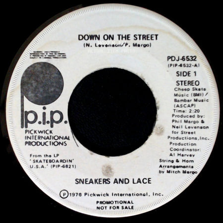 Sneakers And Lace - Down On The Street / Down On The Street side A
