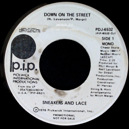 Sneakers And Lace - Down On The Street / Down On The Street side B
