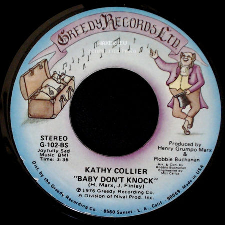 Kathy Collier - Baby Don't Knock / Nasty side A
