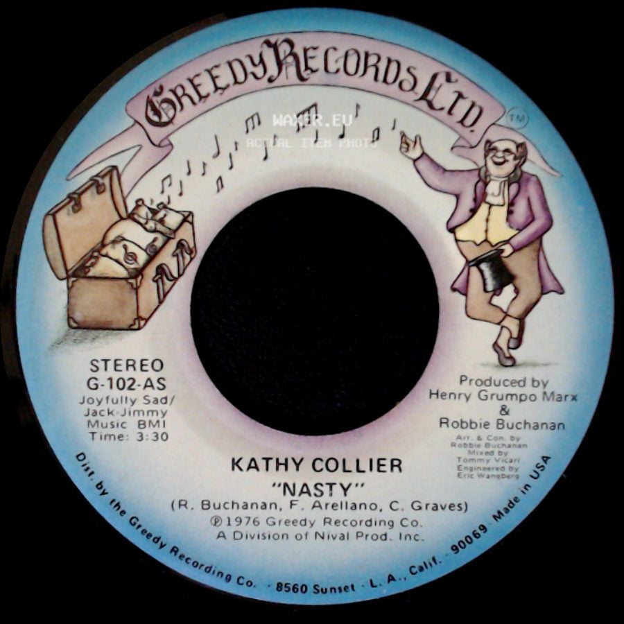 Kathy Collier - Nasty / Baby Don't Knock side A