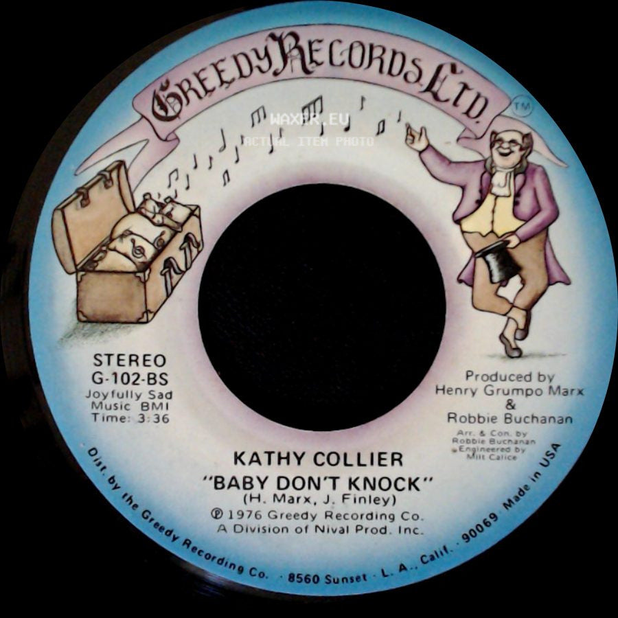 Kathy Collier - Nasty / Baby Don't Knock side B