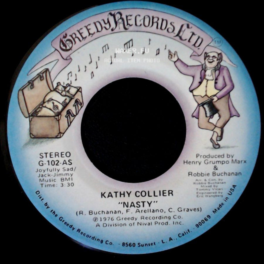 Kathy Collier - Nasty / Baby Don't Knock side A