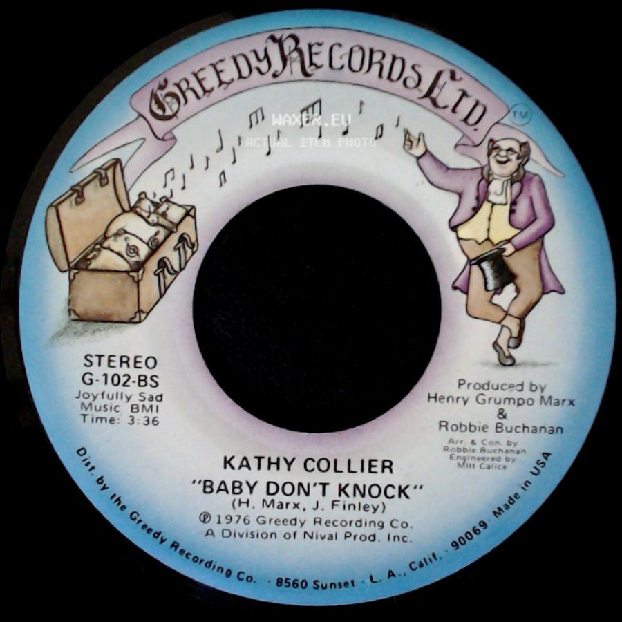 Kathy Collier - Nasty / Baby Don't Knock side B