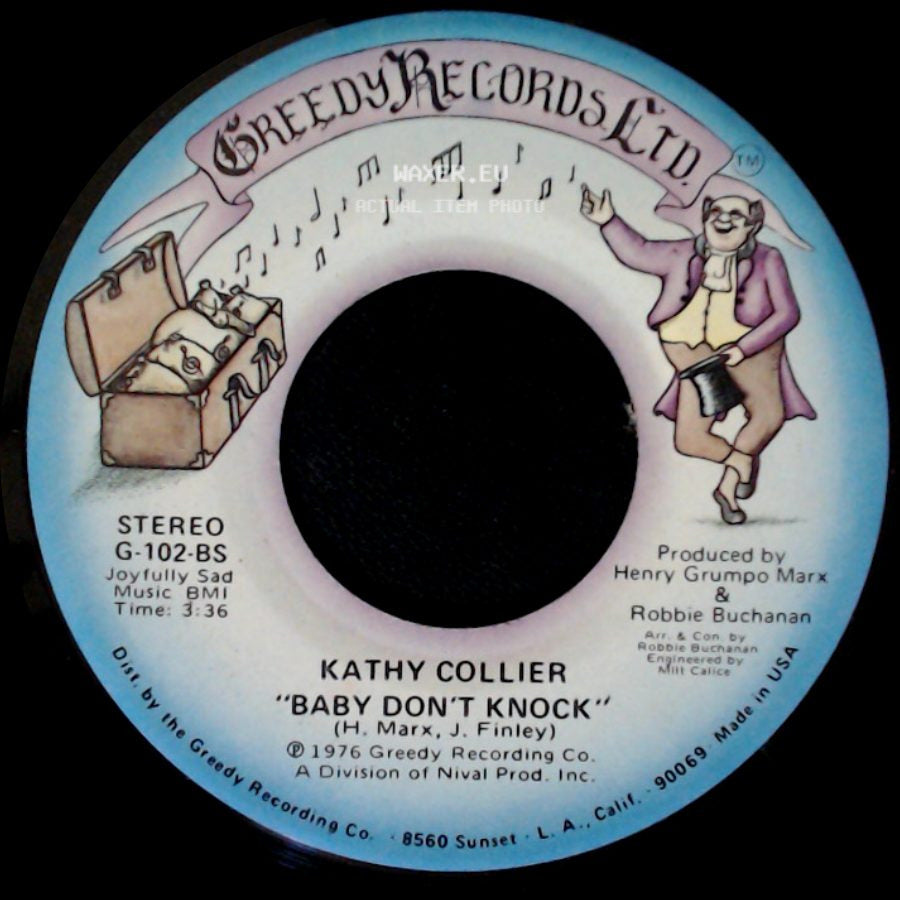 Kathy Collier - Baby Don't Knock / Nasty side A