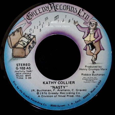 Kathy Collier - Nasty / Baby Don't Knock side A