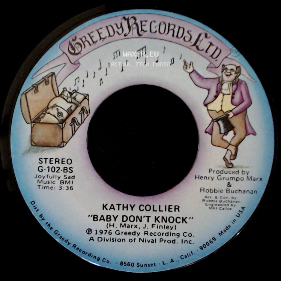 Kathy Collier - Nasty / Baby Don't Knock side B