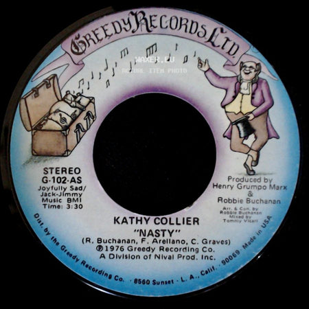 Kathy Collier - Nasty / Baby Don't Knock side A