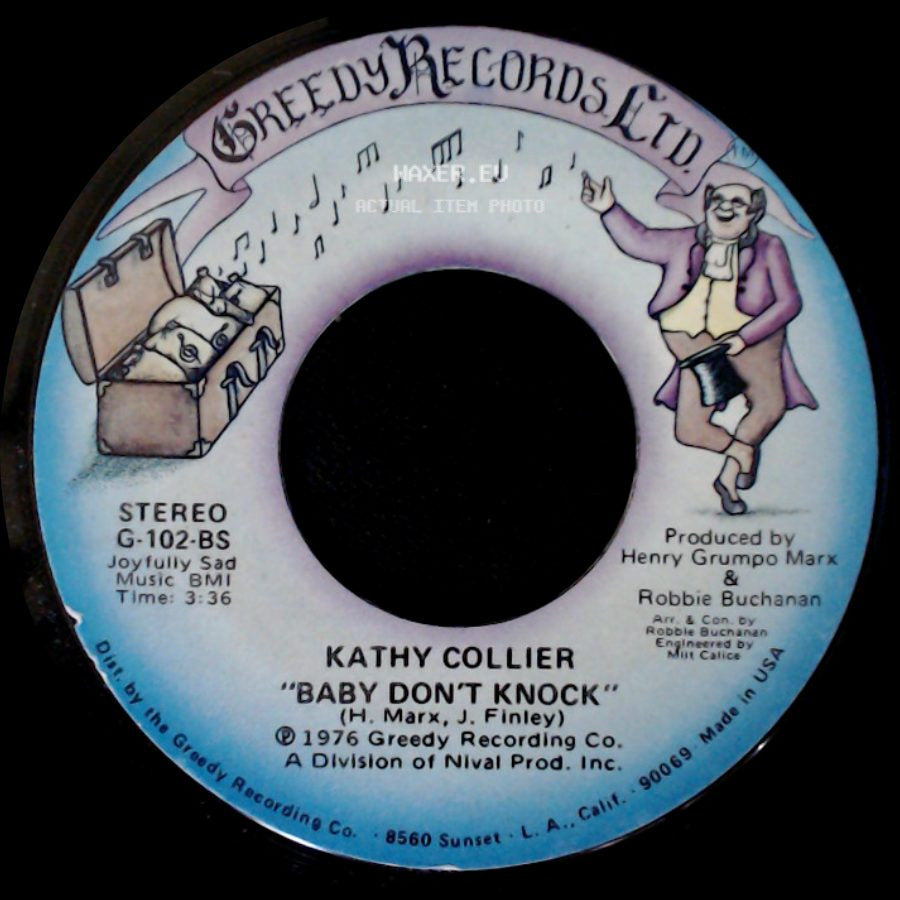 Kathy Collier - Nasty / Baby Don't Knock side B