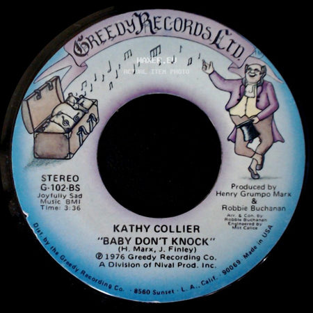 Kathy Collier - Nasty / Baby Don't Knock side B