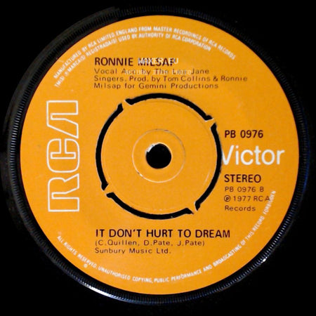 Ronnie Milsap - It Don't Hurt To Dream / It Was Almost Like A Song side A